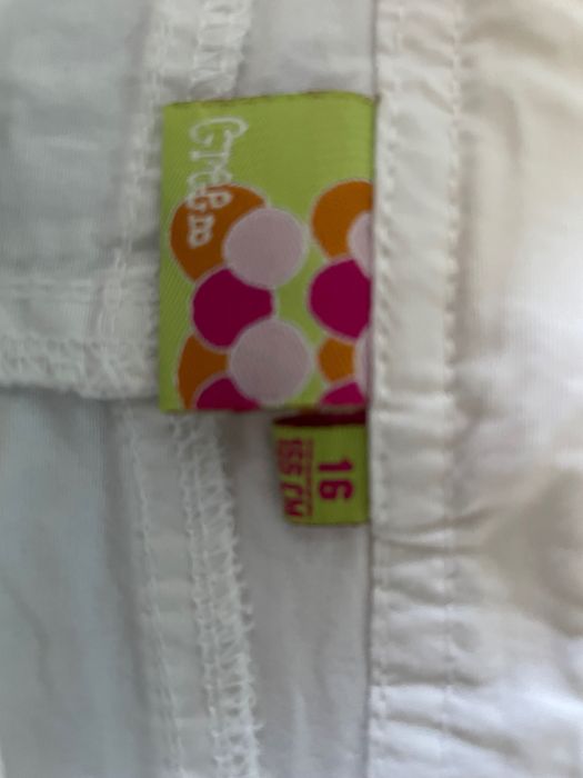 Fusta alba pt fete 16 ani, marimea 155, noua cu eticheta