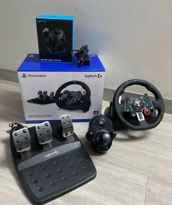 Logitech g29+shifter playstation version