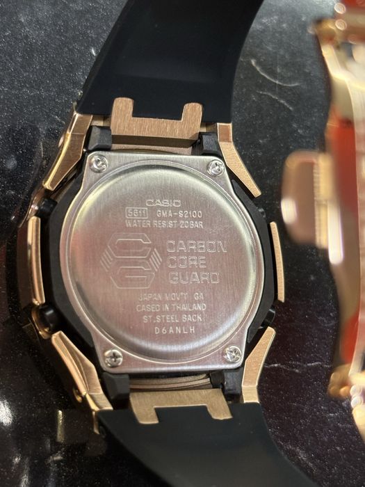 Часовник Casio G Shock - GA 2100 Gold edition