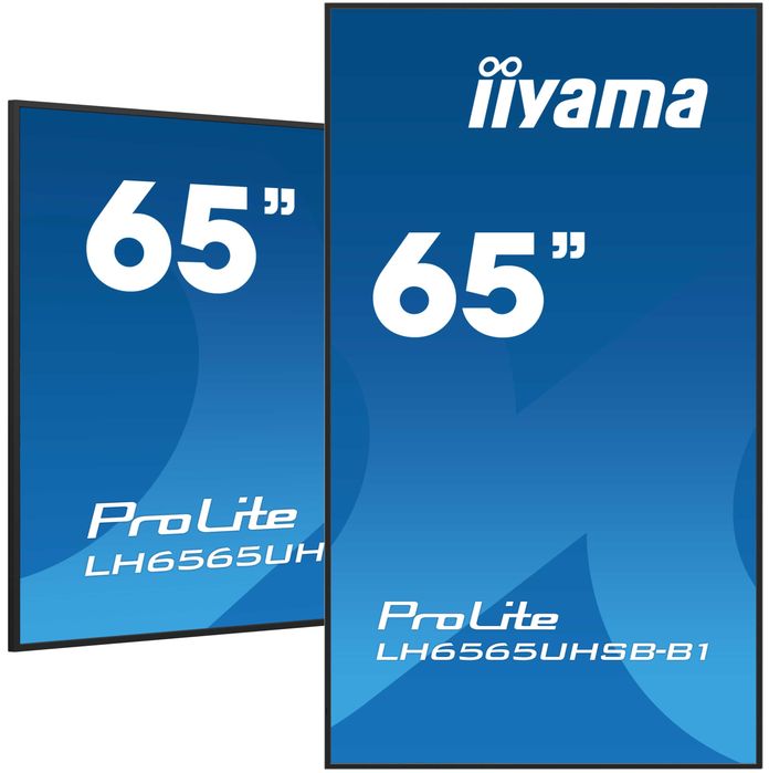 65" монитор iiyama ProLite LH6565UHSB-B1