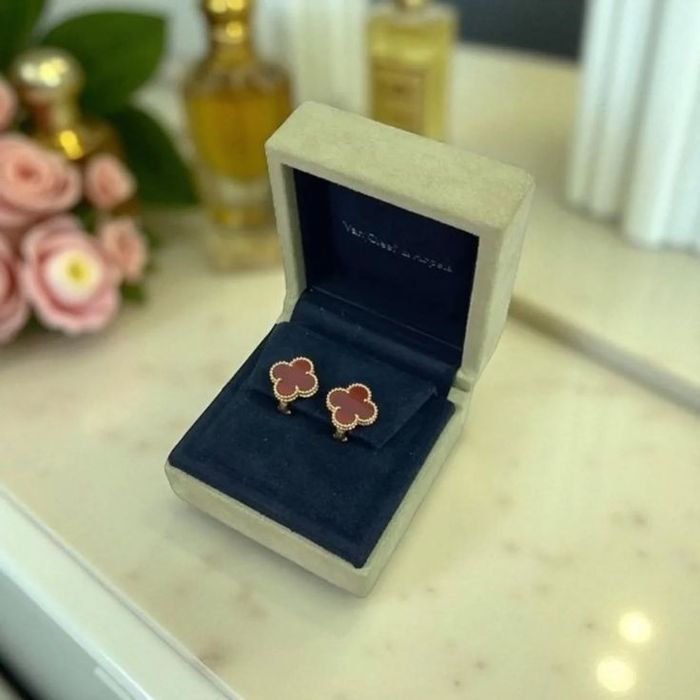 Серьги в стиле Van Cleef. Ван Клиф