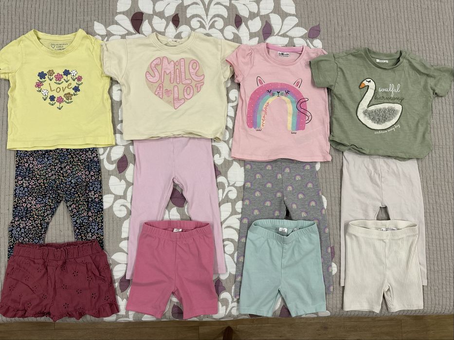 Лотове  дрехи за момиче размер 86/92