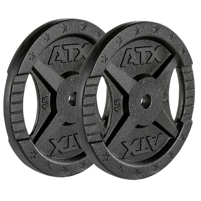 Комплект Щанга 120 кг 30 мм – Метални Дискове / Фитнес Оборудване