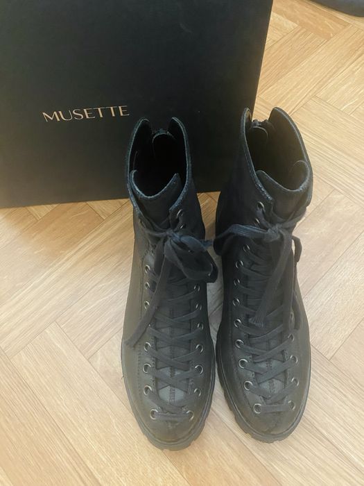 Bocanci de piele MUSETTE