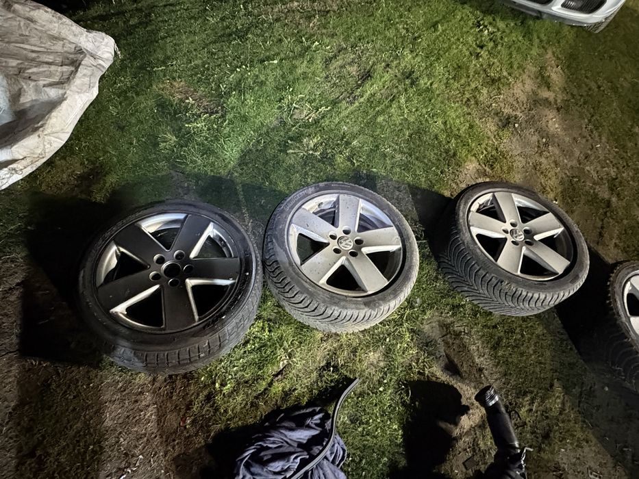 Джанти 17 цола 5 броя с гуми 5х112 57.1