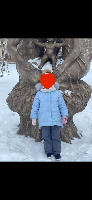 Костюм зимний на девочку
