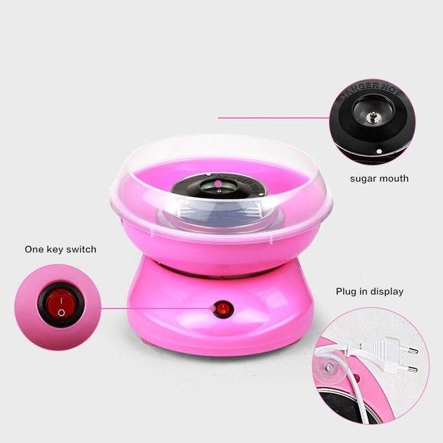 Мини машина за приготвяне на захарен памук