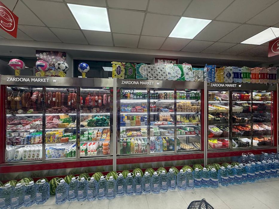 Korka vetrina xaladelnik Uzbekistan buylab dostafka xizmatlari