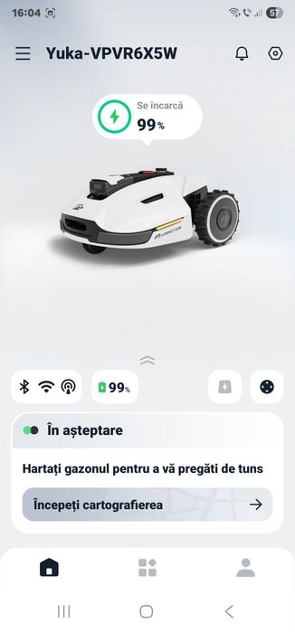 Robot de tuns gazonul Mammotion YUKA (VPVR6X5W) – Ca Nou / Sigilat, GPS RTK, Fără fir perimetral