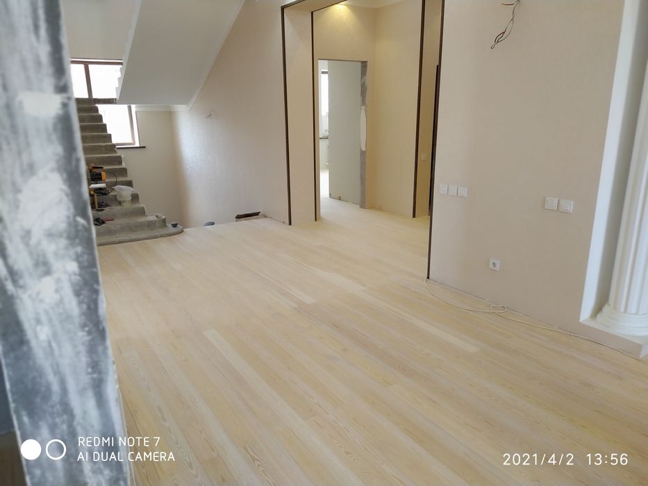 Качественная шлифовка паркета и деревянных полов на 220v