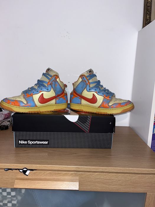 Dunk High Acid Wash