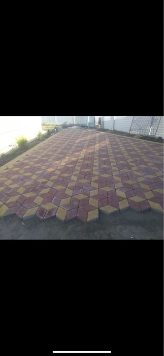 Укладка брусчатки