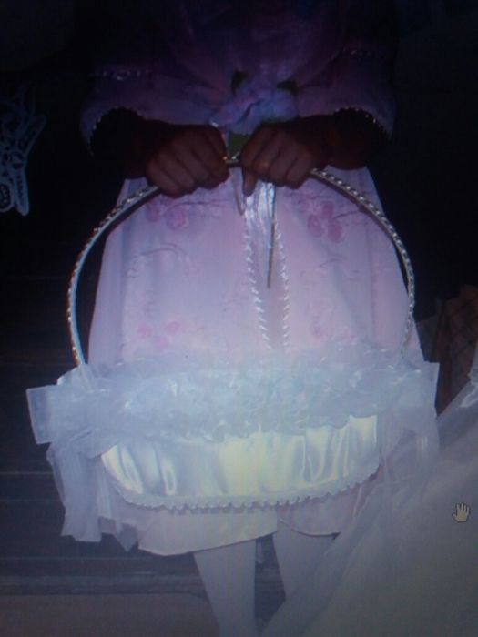 Accesorii pentru nunta: cos,pahare,umerase nasi