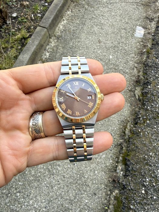 Ceas Tudor Royal - Aur otel - Chocolate dial ! Acte cutie full