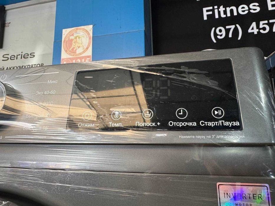 Стиральная машина Ziffler 6кг BWM6-A1SDG  Inverter Steam A+++