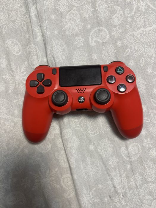 Controller Sony DualShock 4 v2 pentru PlayStation 4, Magma Red