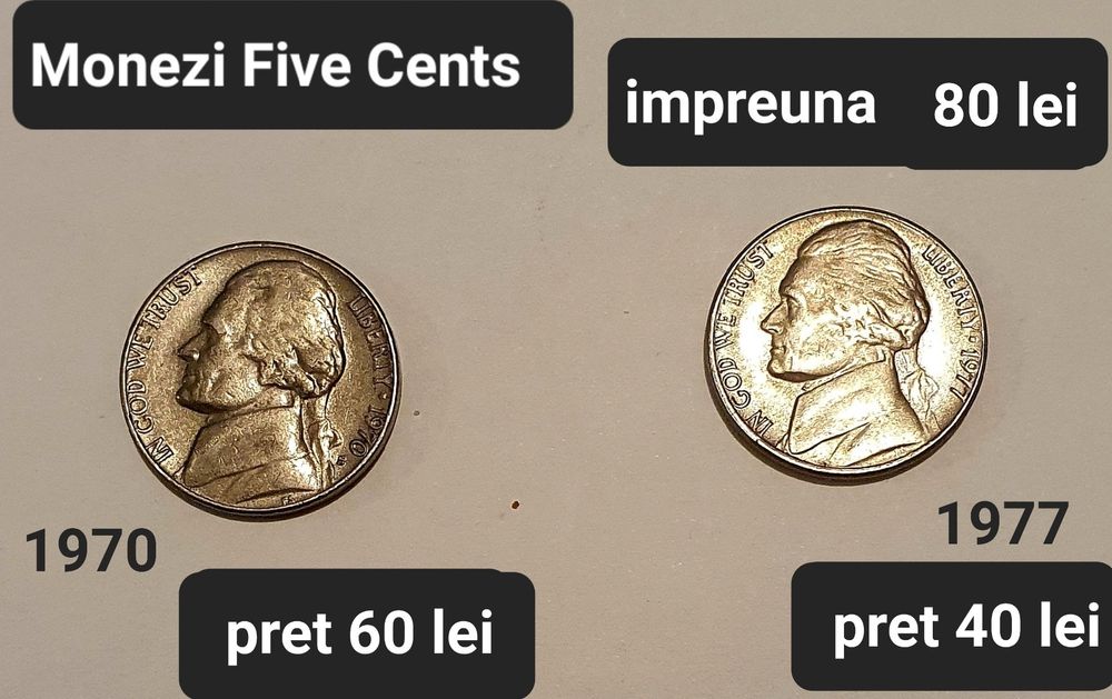 Monezi SUA vechi