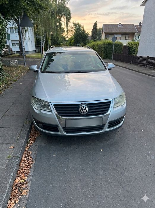 Bară față completă Volkswagen Passat B6 argintie 2005-2010