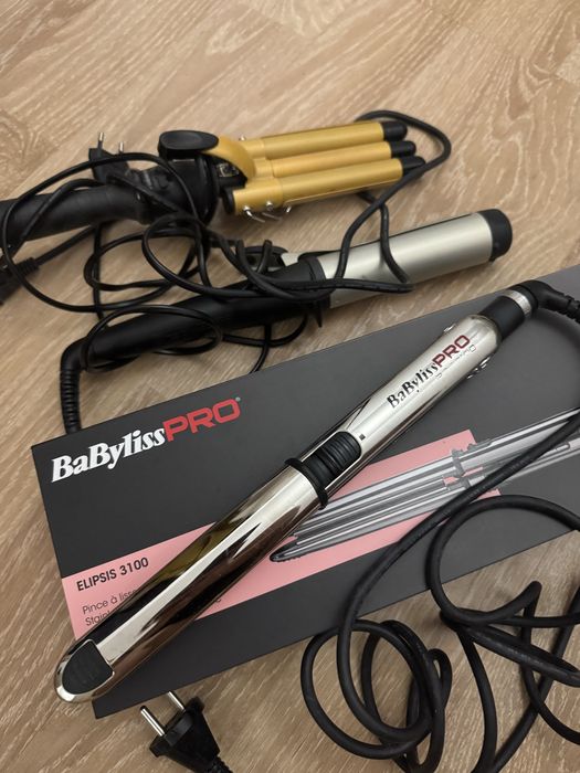 BabylissPro утюжок выпрямитель +2 плойки