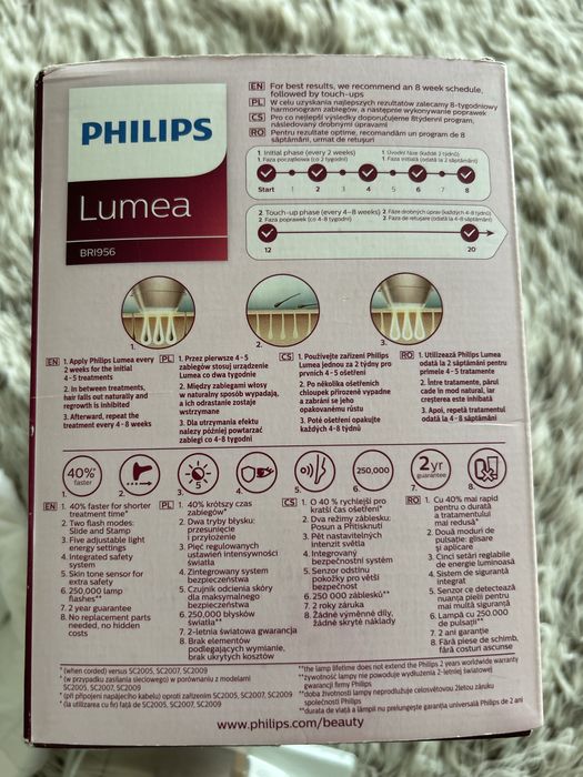 Philips Lumea Prestige BRI956 IPL 250.000 impulsuri IPL aproape nou!