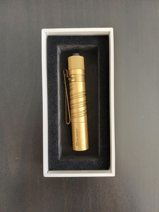 Olight i3t Brass
