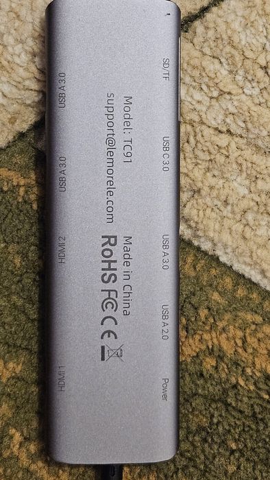 Hub usb-c,10 în 1,multiport adaptor,Dock station