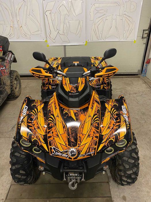 Stickere Autocolant Can-am CFMoto Kawasaki Polaris Adeziv Puternic