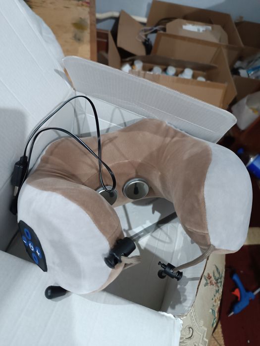 Новая Дорожная подушка вибра массаж и импульсы