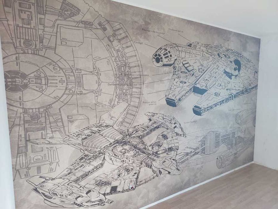 Ремонт обои 6000  поклейка