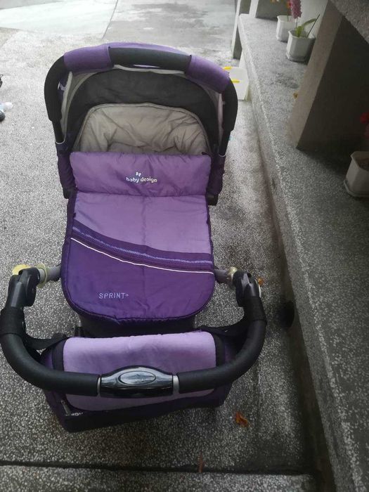 Зимна и лятна количка за бебе