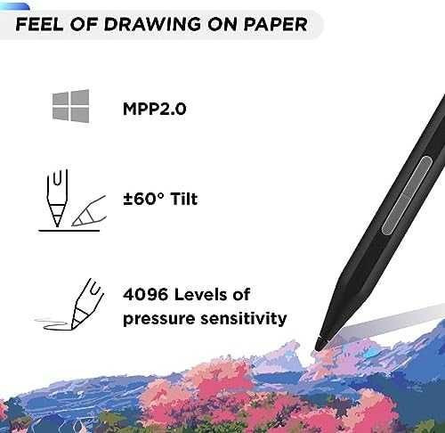 Нова ViewSonic ACP302 писалка стилус с прецизен връх Писане / рисуване Microsoft Surface, MPP2.0 New