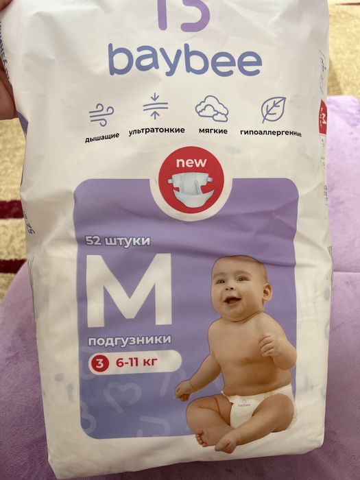 Памперс baybee M