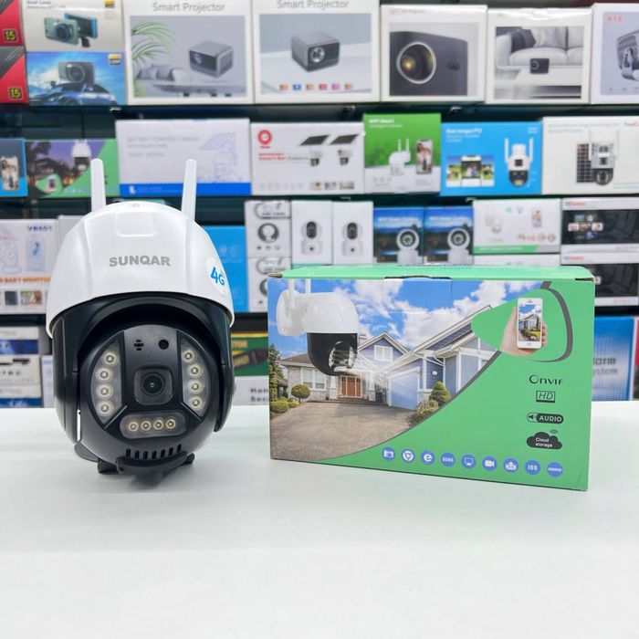 Уличная Двухкамерная видеокамера  4g