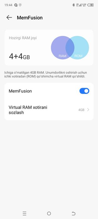 texno spark 10 smartfon 128\4+4gb xolati ideal
