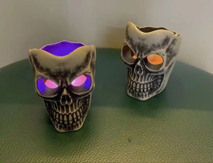 Светильник в стиле хэллоуин