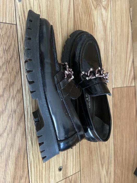 Кожаные Лоферы, 32 размер