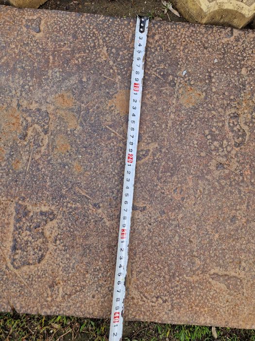 Чугунная плита на печь ссср