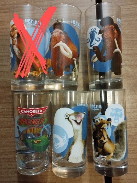 Кристални чаши, детски чаши