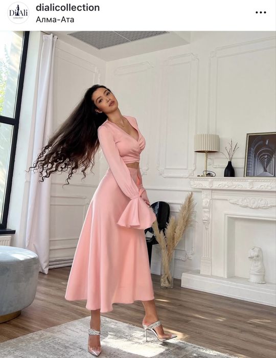 Платье шикарная двойка