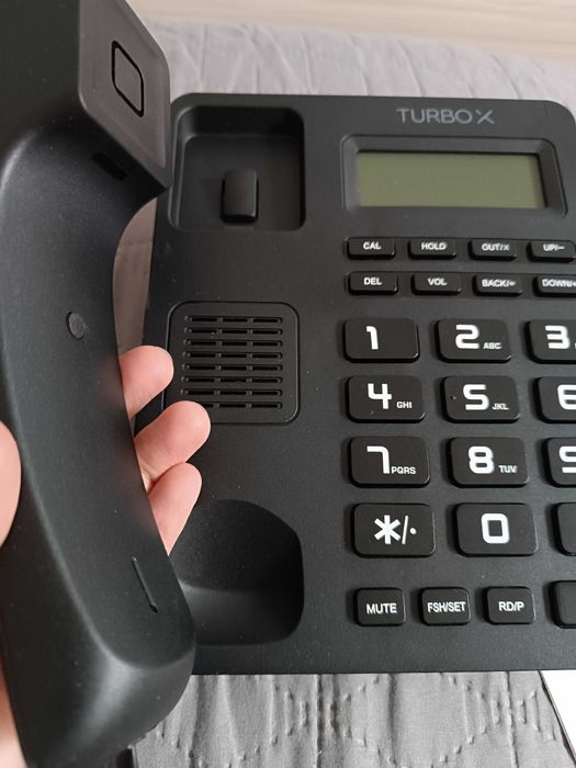 Телефон, домашен, стационарен, с кабел