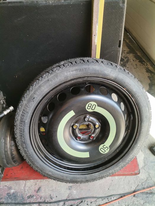 Roata de rezerva Slim Audi A4 B8 Audi A5 T125 70 R19 , T125/70 R19