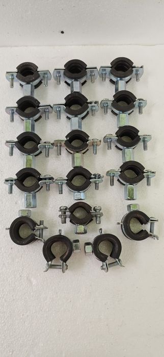 Set 17 coliere / brățări isofonice cu cauciuc HILTI 3/8" (prindere M8/M10)