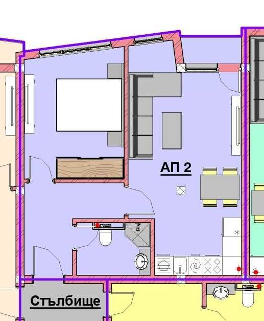 Двустаен апартамент в ЖК „Балик“, гр. Балчик