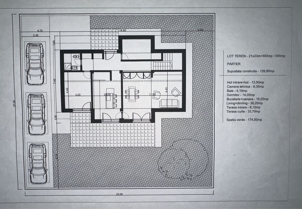 Casa individuala P+1 547 mp teren , comuna Cernica Direct Dezvoltator