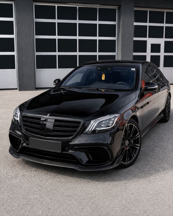 Черна решетка Mercedes S-Class W222 AMG-Line/S63AMG (2014-2020)