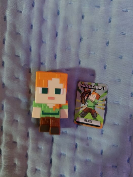 Фигурки майнкрафт от kinder joy оригинал