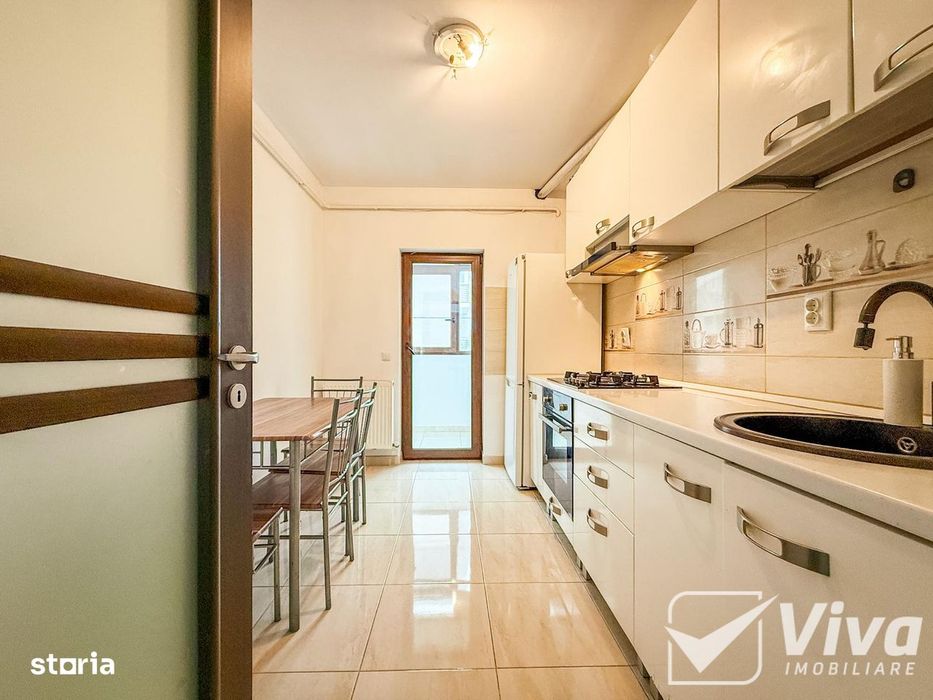 Ap 3 Camere Etaj 1 + Parcare | bloc 2019 – mobilat și utilat