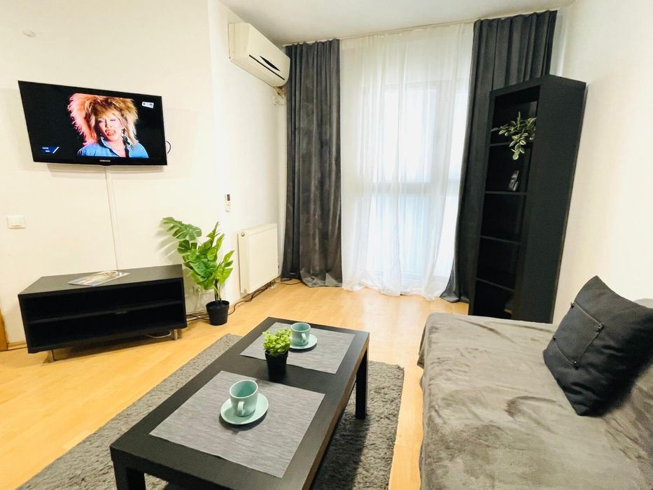 Garsonieră de închiriat – Planorama, București | Complet mobilată și utilată | Termen lung