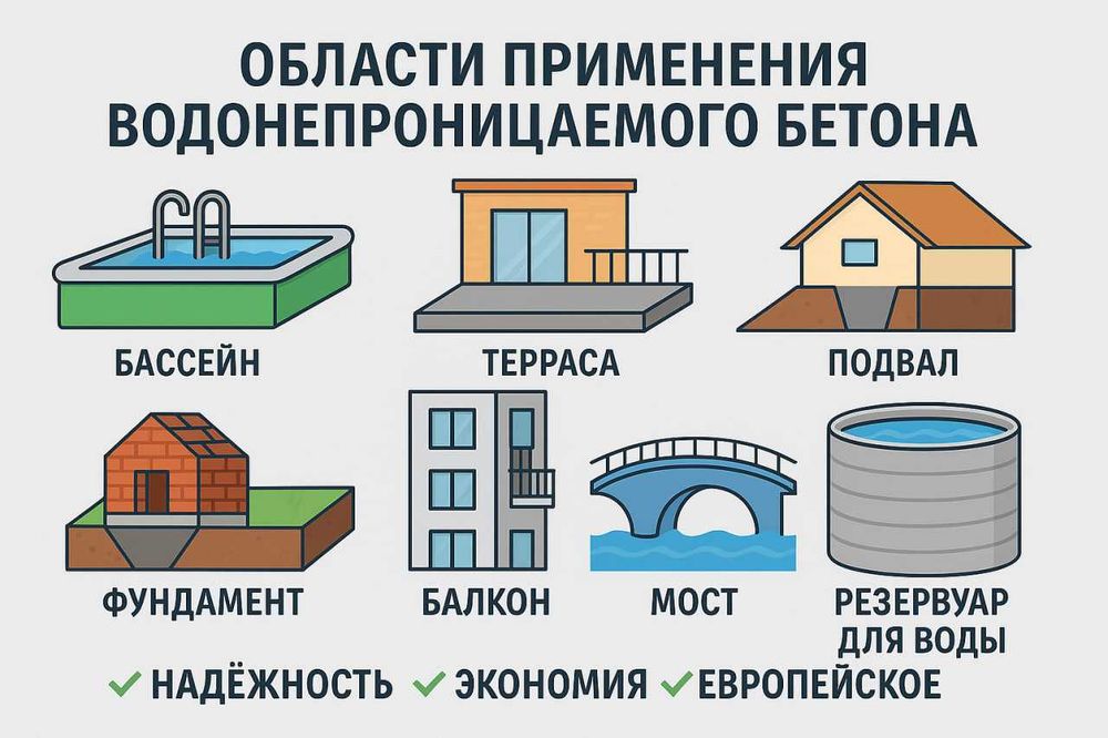 Tecma Аdmix cristal Гидроизоляционные добавки к бетону SATECMA Испания