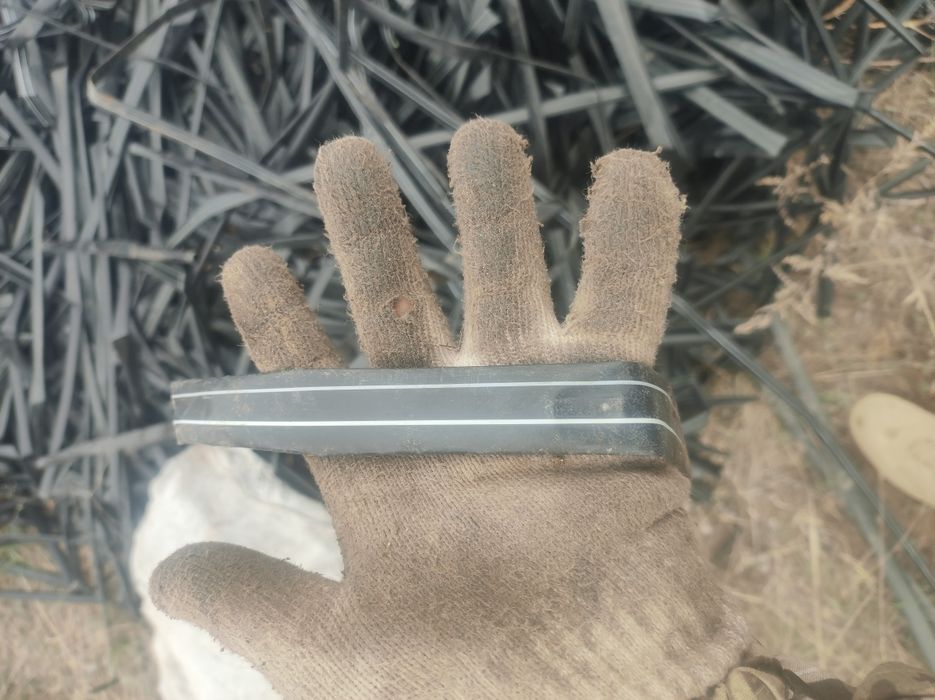 капельная лента использованная